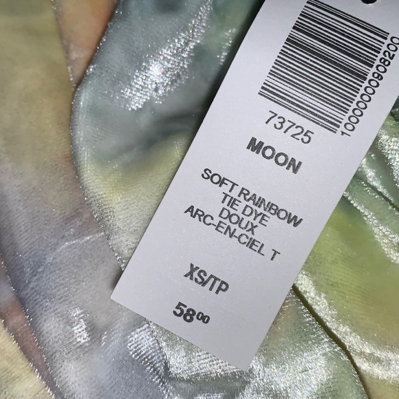 COPY - Aritzia Moon Soft Rainbow Toe Dye Turtle N… - Picture 2 of 3